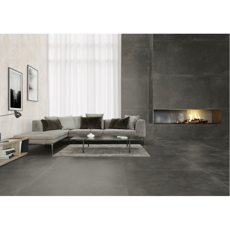 Плитка Керамограніт CERRAD GRES MODERN CONCRETE SILKY CRISTAL GRAPHITE LAPP