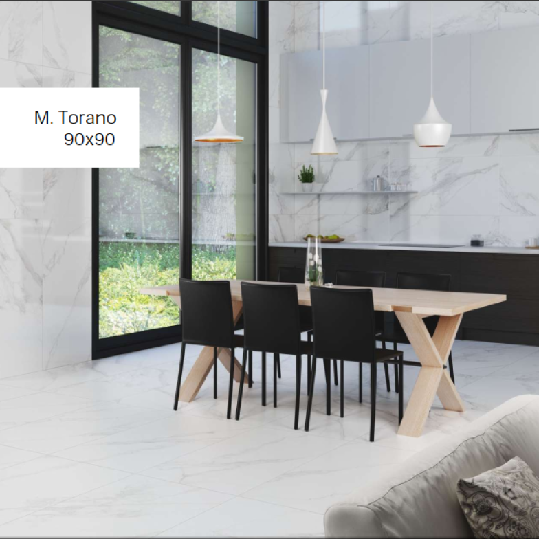 Плитка PERONDA TORANO BIANCO NT/90X90/R