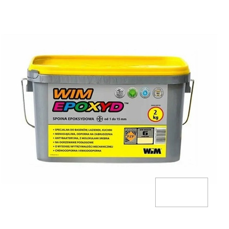 Заповнювач для швів WIM Зат EPOXYD 1/00 2кг білий