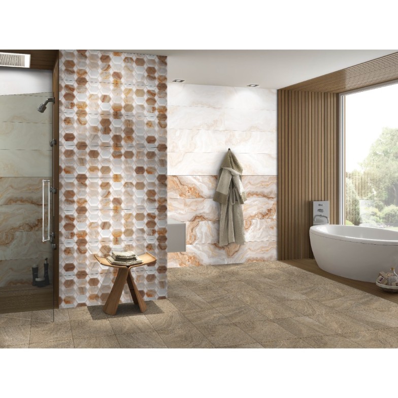 Плитка CERAMICA DESEO ARABESQUE BEIGE  DARK