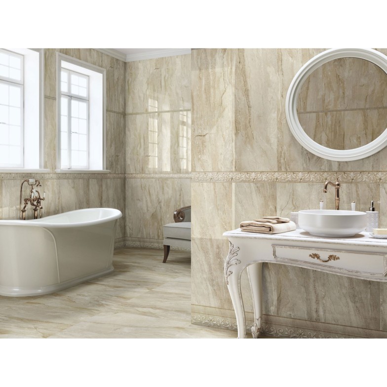 Плитка Фриз Almera Ceramica MOLDURA GIO NATURAL