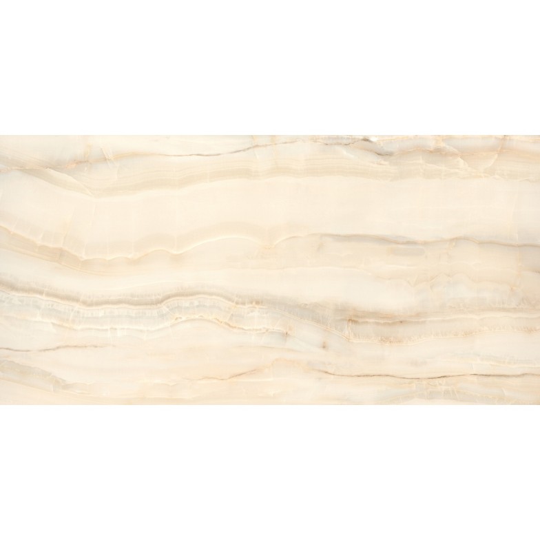 Плитка КЕРАМОГРАНИТ MEGAGRES-2 OPAL BONE RECT PARLAK NANO