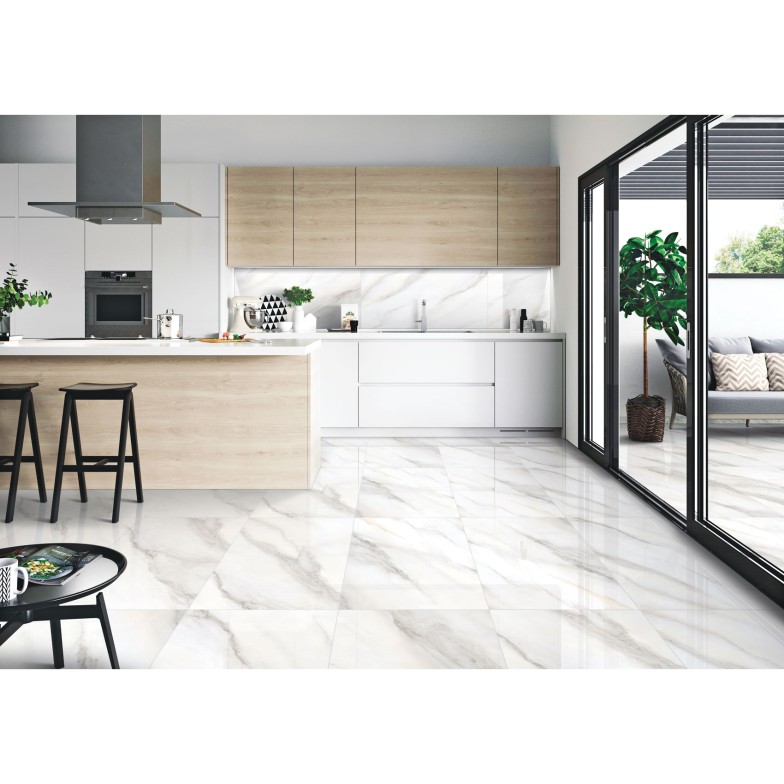 Плитка Керамогранит MEGAGRES Marble HELENICO WHITE