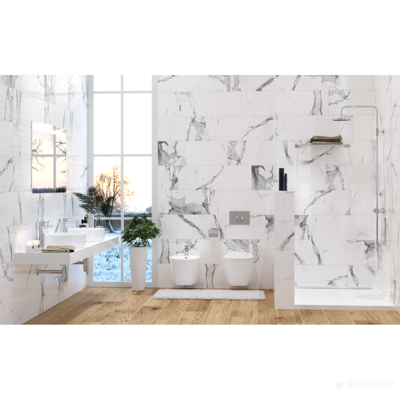 Плитка Almera Ceramica Carrara CB309008 DEC