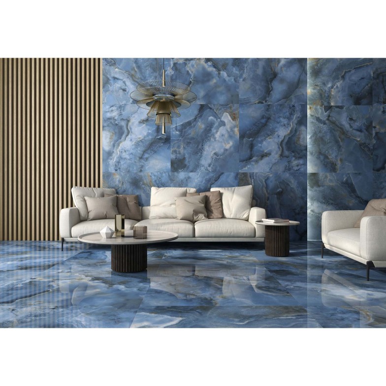 Плитка Керамогранит GEOTILES ONI BLUE