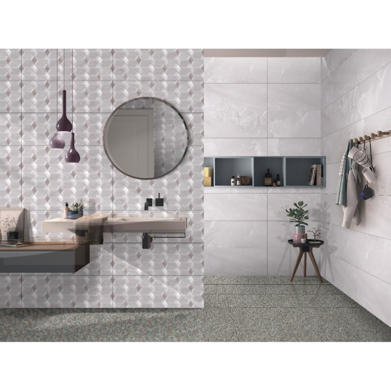 Плитка CERAMICA DESEO VIOLETA SILVER DECOR