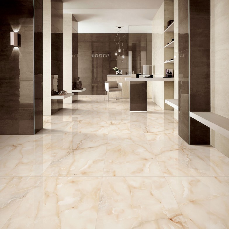 Плитка Керамогранит MEGAGRES ONYX CREMA