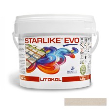 Клей-затирка Litokol STARLIKE EVO 210/2.5кг Сіро-бежевий