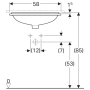 Раковина Geberit VariForm 500.767.01.2