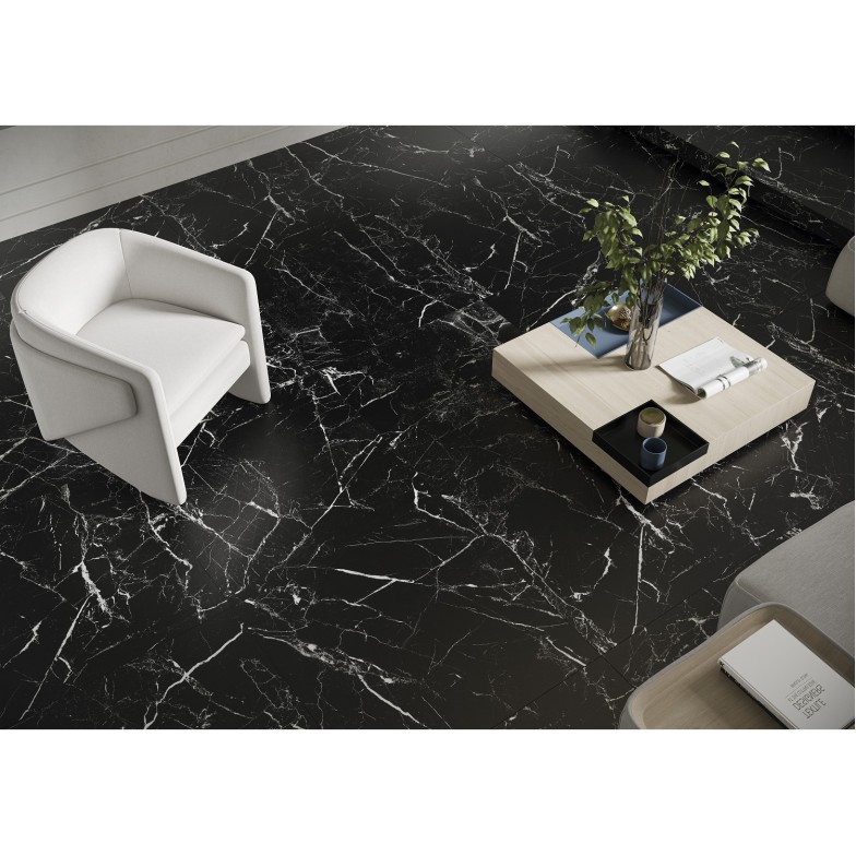 Плитка Керамограніт CERRAD GRES MARMO MOROCCO BLACK POLER