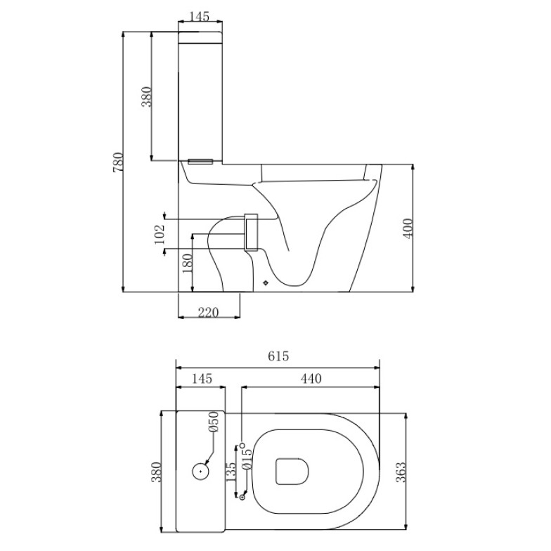 Компакт безобідковий DEVIT Universal 3010162