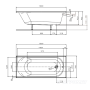 Акрилова ванна Kolo Opal Plus XWP136000N