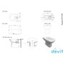 Біде Devit Comfort 2110123