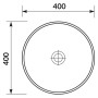 Раковина Moduo 40 кругла Cersanit  (K116-048)