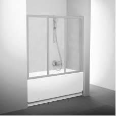 Штора для ванни AVDP 3-170 Transparent + сатиновий Ravak  (40VV0U02Z1)