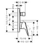 Змішувач Logis HansGrohe  (71405000)