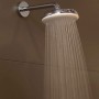 Верхній душ Crometta 160 білий / хром HansGrohe  (26577400)