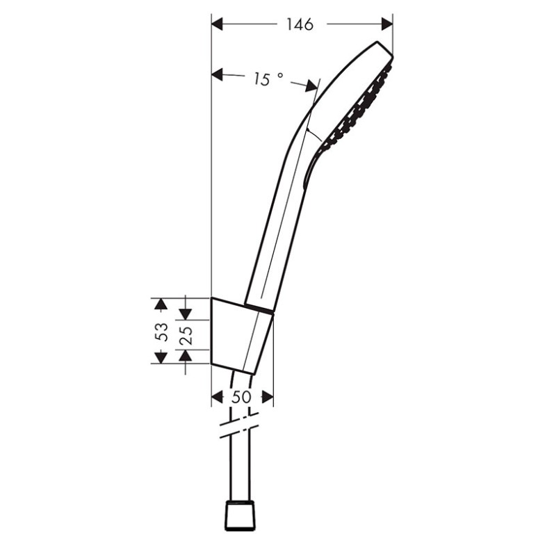 Душовий набір Chroma Select S HansGrohe  (26411400)