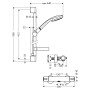 Термостат Ecostate з душовим набором HansGrohe  (27035000)