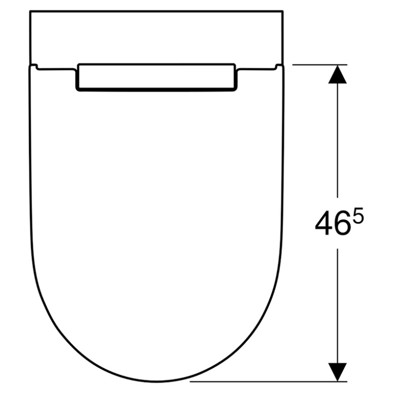 Чаша унітаза One Rimfree Geberit  (500.202.01.1)