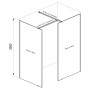 Душова стінка Walk-In Wall 70 Transparent+алюміній Ravak  (GW9W10C00Z1)