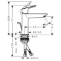 Змішувач Logis Fine HansGrohe  (71251000)