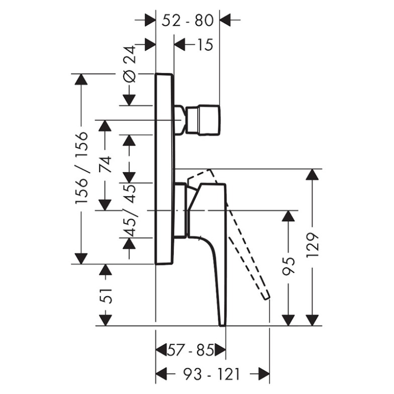 Змішувач Metropol HansGrohe  (32545990)