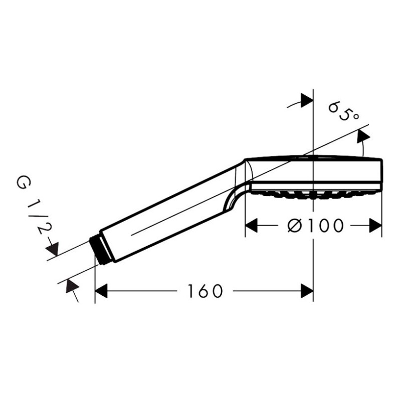 Лейка Crometta Green HansGrohe  (26334400)