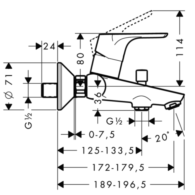 Змішувач Focus HansGrohe  (31940000)