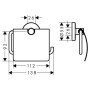 Тримач для паперу Logis Universal HansGrohe  (41723000)