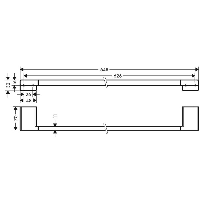 Тримач AddStoris HansGrohe  (41747000)