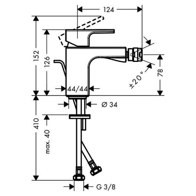 Змішувач Vernis Shape HansGrohe  (71211000)