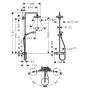 Душова система Croma Select E 180 HansGrohe  (27256400)