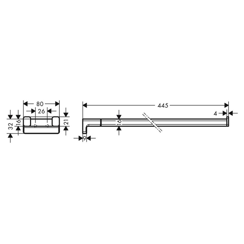 Тримач AddStoris HansGrohe  (41770670)