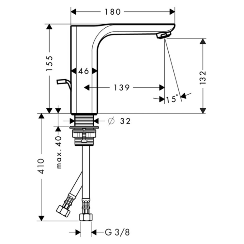 Змішувач Axor Urquiola HansGrohe  (11020000)