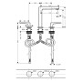 Змішувач Metropol HansGrohe  (32515990)