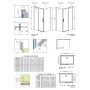 Душова стінка Idea S1 80 L Radaway  (387051-01-01L)