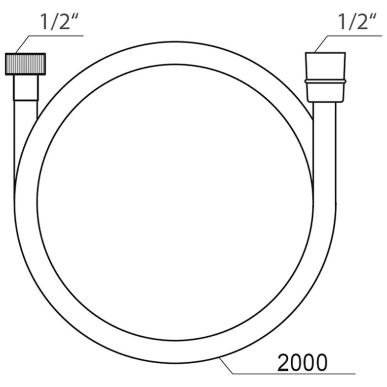 Шланг SatinFlex (913.02) Ravak  (X07P337)