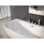 Змішувач Flat для ванни з душовим комплектом Ravak  (X070120)