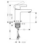 Змішувач Metris S HansGrohe  (31060000)