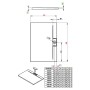 Піддон Giaros D 100x90 Radaway  (MKGD1090-03)