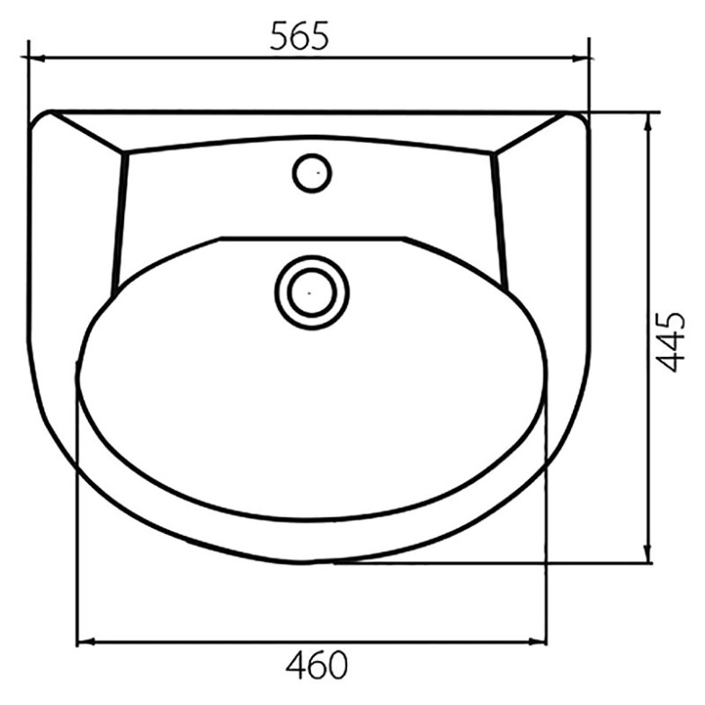 Раковина Solas 56 Kolo  (101456UA)