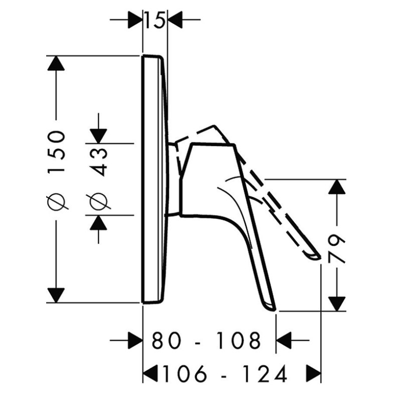 Змішувач Focus HansGrohe  (31965000)