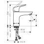 Змішувач Focus HansGrohe  (31513000)