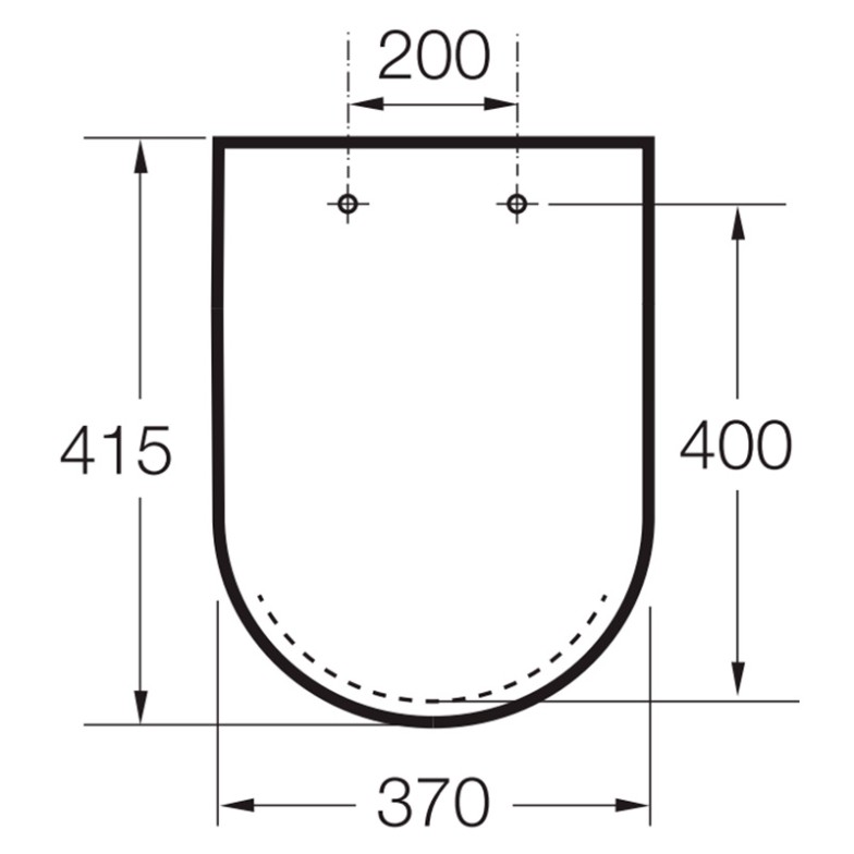 Сидіння Inspira Round Roca  (A80152C64B)