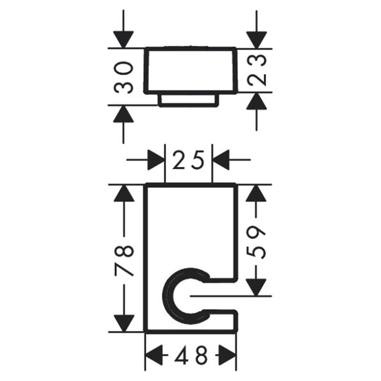 Тримач для лійки Porter E HansGrohe  (28387340)