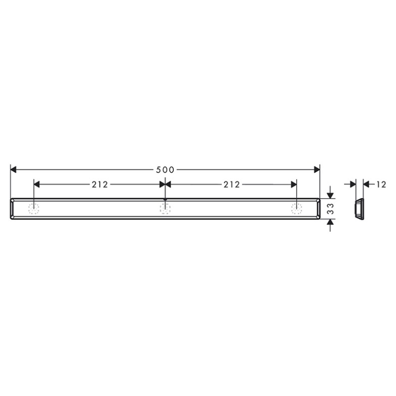 Душова штанга WallStoris HansGrohe  (27902670)