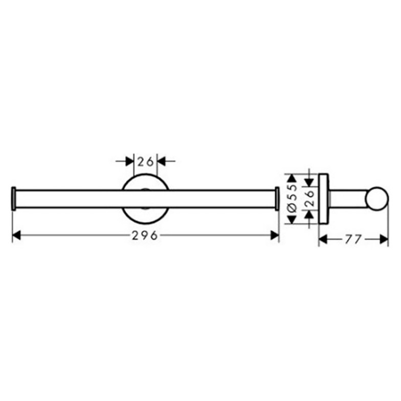 Тримач Logis Universal HansGrohe  (41717000)