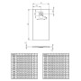 Піддон Kyntos F 140x80 Radaway  (HKF14080-04)