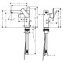 Змішувач Talis E HansGrohe  (71754000)